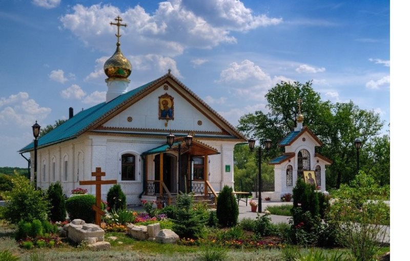 Иргизский Воскресенский мужской монастырь, с. Криволучье.